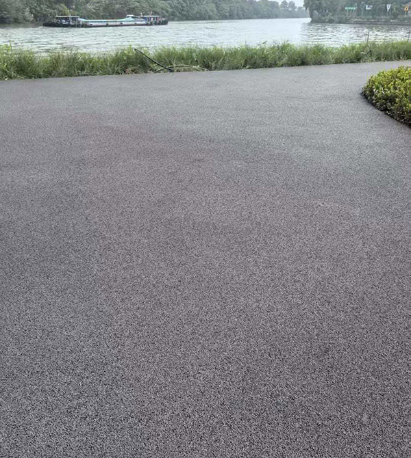 大運河國家文化公園塘棲段彩色透水混凝土 大運河國家文化公園塘棲段彩色透水混凝土